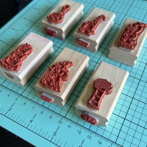 Bundle lot of rubber stamps for art crafts - Picture 10 of 15